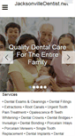 Mobile Screenshot of jacksonvilledentist.net